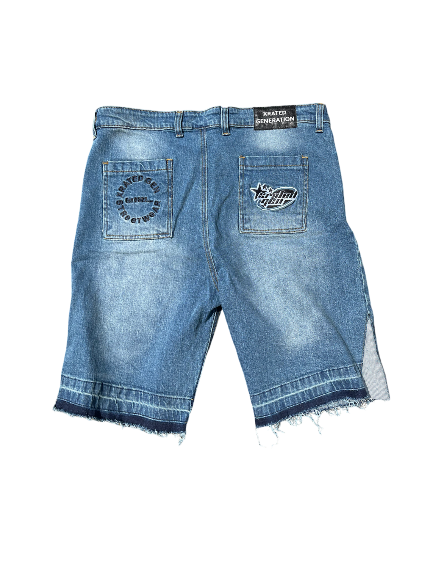 Xrated 2022 Distressed Jorts